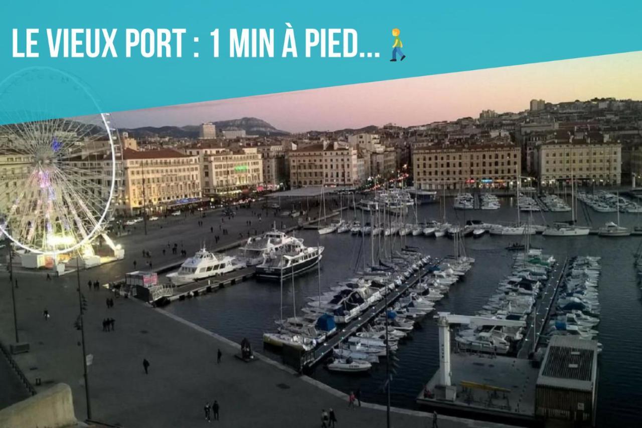 Studio Industriel De Steenia Vieux Port Leilighet Marseille Eksteriør bilde
